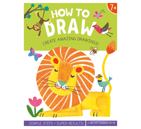 kids learning books how to draw book