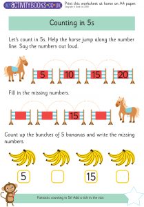 free printable worksheets for age 3 early years curriculum counting in 5's